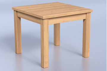 Bukový jedálenský stôl Boris štvorcový