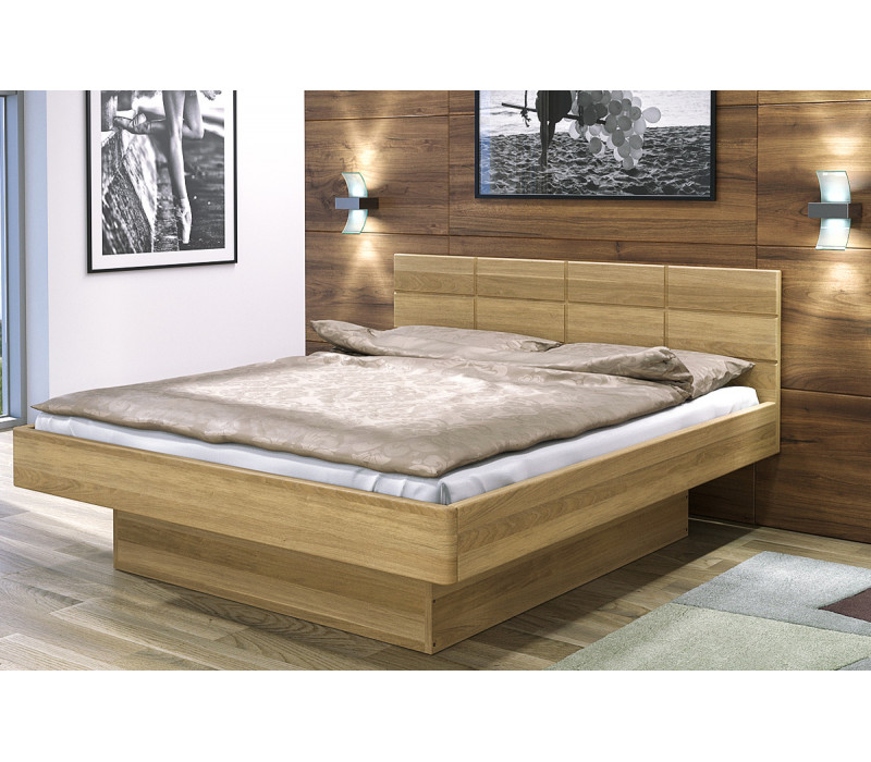 Dubová posteľ Fenix 1