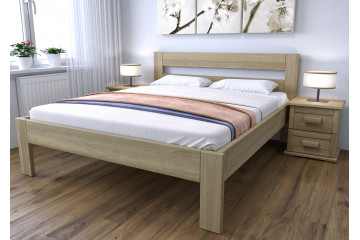 Dubová posteľ Romana