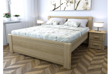 Dubová posteľ Sofia