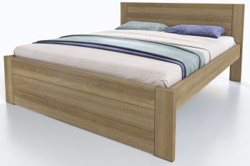 Dubová posteľ Ivana