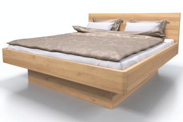 Buková posteľ Pegas s úložným priestorom 