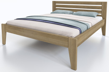Dubová  posteľ Vanda